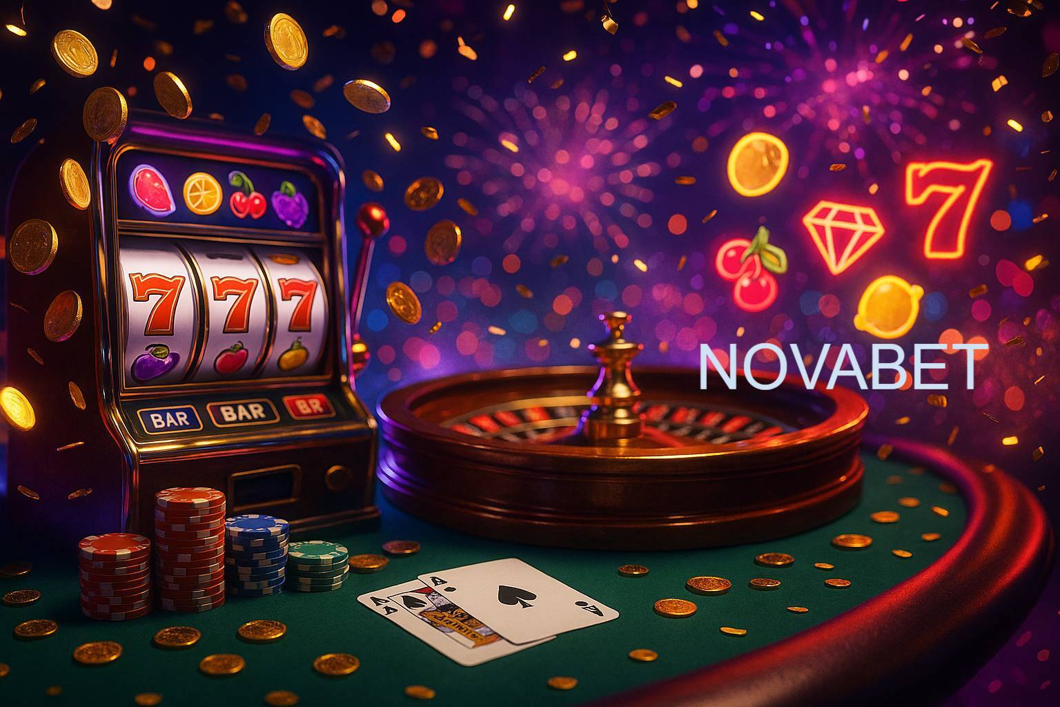 Jogos emocionantes no NOVABET